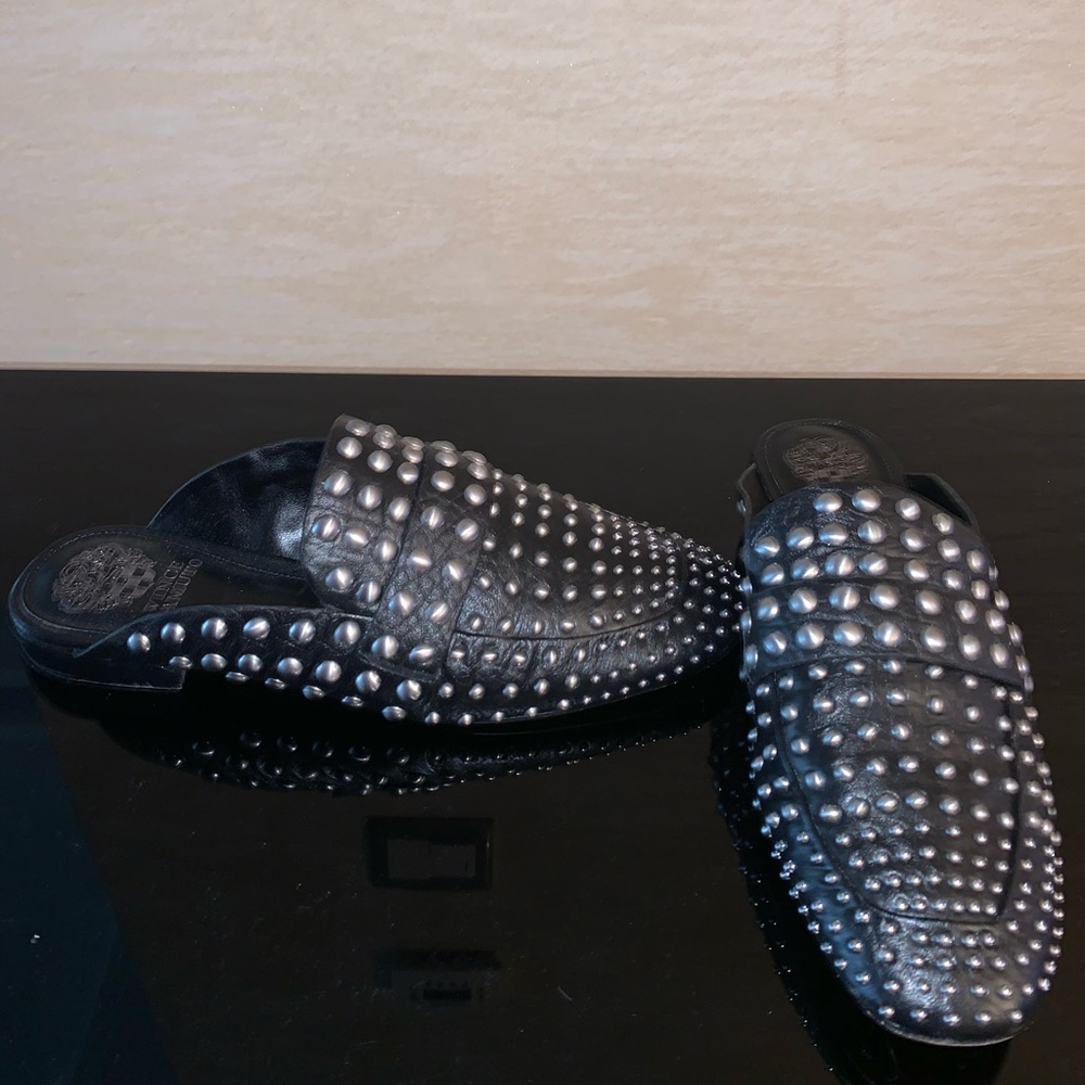 Vince Camuto Sessa studded loafer mule
